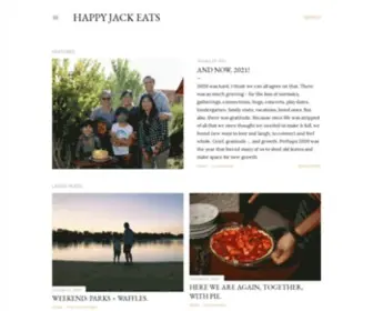 Happyjackeats.com(Happy Jack Eats) Screenshot