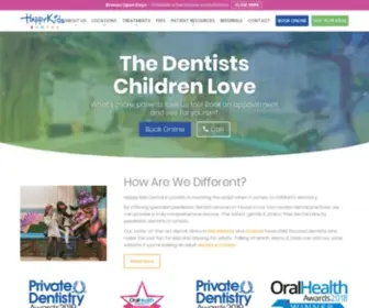 Happykidsdental.co.uk(Children's Dentist in London) Screenshot