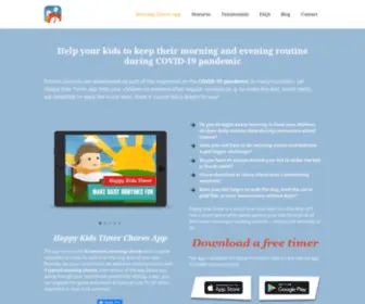 Happykidstimer.com(Establish Morning or Evening Routine) Screenshot