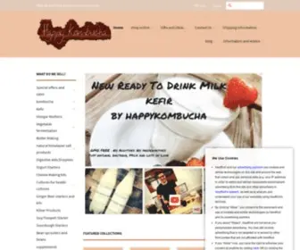 Happykombucha.co.uk(Kombucha) Screenshot