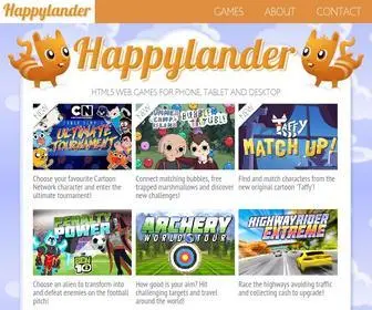 Happylander.com(Happylander HTML5 games) Screenshot
