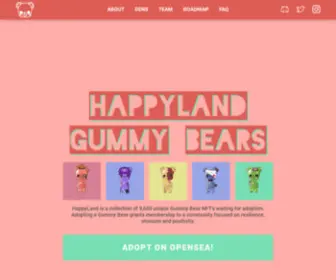 Happylandgummybears.com(HappyLand) Screenshot