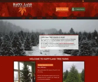 Happylandtreefarms.com(Happy Land Tree Farms) Screenshot