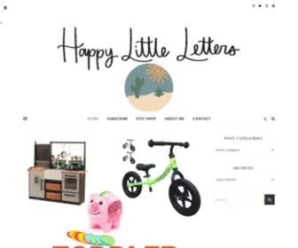 Happylittleletters.com(Motherhood) Screenshot