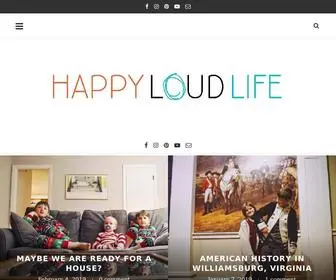 Happyloudlife.com(Happy Loud Life) Screenshot