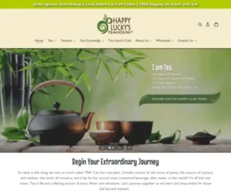 Happyluckys.com(Buy Loose Leaf Tea Online) Screenshot