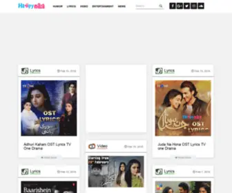 Happymaza.com(Lyrics Urdu Hindi Punjabi OST News Video Songs HappyMaza) Screenshot
