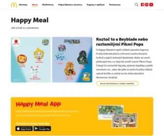 Happymeal.cz(Happy Meal) Screenshot