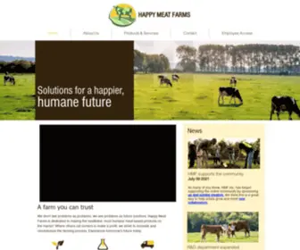 Happymeatfarms.com(Happy Meat Farms) Screenshot