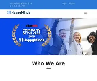 Happymindsms.com(Happiness at Work) Screenshot