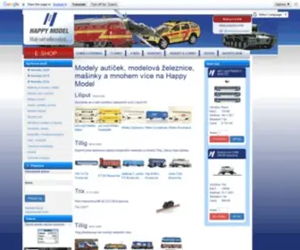 Happymodel.cz(Modely autíček) Screenshot