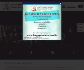 Happymodelschool.in(Happymodelschool) Screenshot