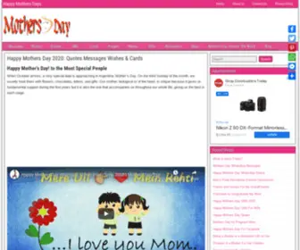 Happymothersdays.org(Happy Mothers Day 2015) Screenshot