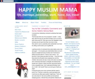 Happymuslimah.com(Happy Muslim Mama) Screenshot