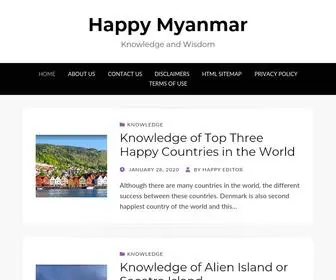 Happymyan.com(Knowledge and Wisdom) Screenshot