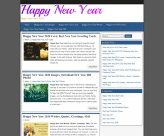 Happynewyear2020E.com(Happy New Year 2020) Screenshot