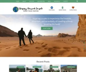 Happynomadcouple.com(Happy Nomad Couple) Screenshot