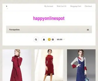 Happyonlinespot.com(Happyonlinespot Store) Screenshot