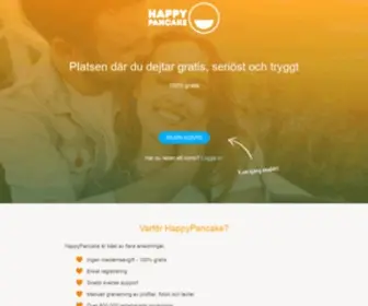 Happypancake.se(Dating på Nätet) Screenshot