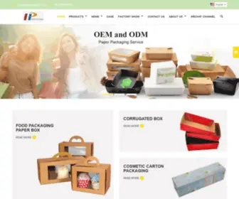 Happypaperbox.com(Guangzhou Happy Packaging Co) Screenshot