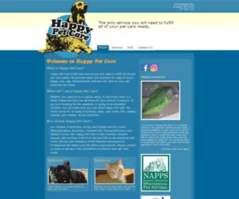 Happypetcare.net(Happy Pet Care) Screenshot