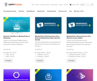 Happyplugins.com(Happy Plugins Store) Screenshot