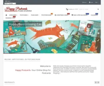 Happypostcards.de(Postkarten kaufen und Ansichtskarten bestellen) Screenshot