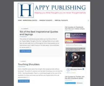 Happypublishing.com(Aspire Higher Motivational Quotes) Screenshot
