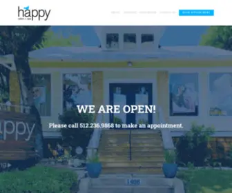 Happysalonaustin.com(Happy Salon and Spa) Screenshot