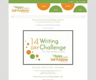 Happyselfpublisher.com(Self-Publishing, Writing, and Book Marketing Services) Screenshot