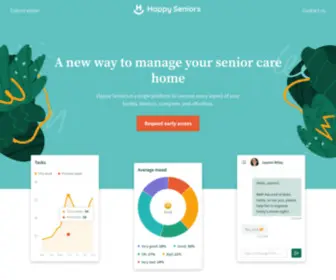 Happyseniors.com(Happy Seniors: Now it’s easier to take care of parents) Screenshot