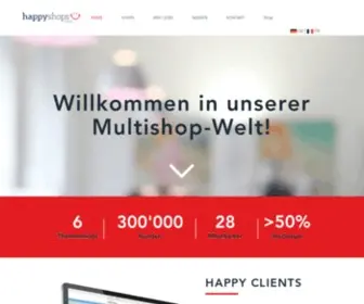 Happyshopsgroup.ch(Happyshops group ag) Screenshot