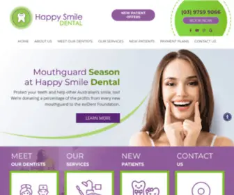 Happysmiledental.com.au(Dentist Scoresby) Screenshot