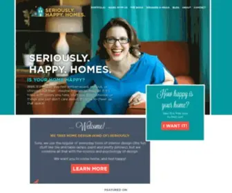 Happystartsathome.com(Seattle Interior Designer) Screenshot