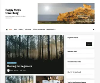Happysteps.net(Going places) Screenshot