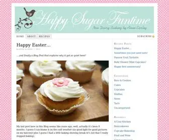 Happysugarfuntime.com(Non Dairy and Lactose Free Baking By Anne Earley) Screenshot