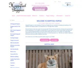 Happytailpuppies.com(Beautiful happytail puppies for sale) Screenshot
