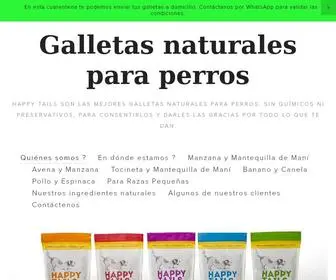 Happytails.com.co(Galletas para perros) Screenshot