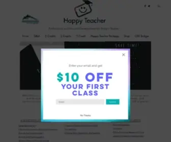 Happyteacherpd.com(Happy Teacher Professional Development) Screenshot