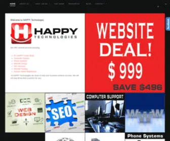 Happytechnologies.com.au(PC HAPPY) Screenshot