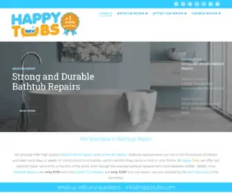 Happytubs.com(Happy Tubs Bathtub Repair) Screenshot