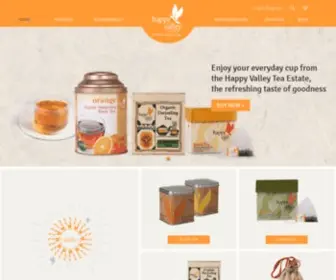 Happyvalleytea.com(Darjeeling Tea) Screenshot