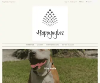 Happyvybez.com(Happyvybez Pet Care for Dogs and Cats) Screenshot