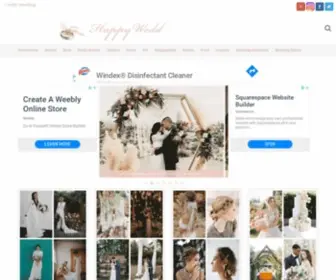 Happywedd.com(All about weddings) Screenshot