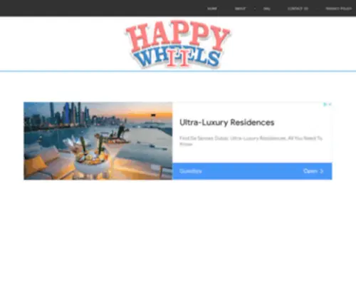 Happywheels2.us(Play New Happy Wheels 2 Online) Screenshot