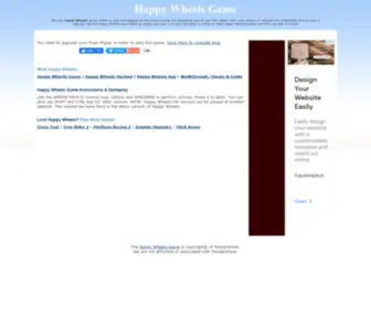 Happywheelsgame.net(Happy Wheels) Screenshot