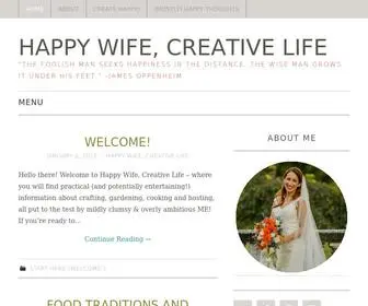 Happywifecreativelife.com(Happywifecreativelife) Screenshot