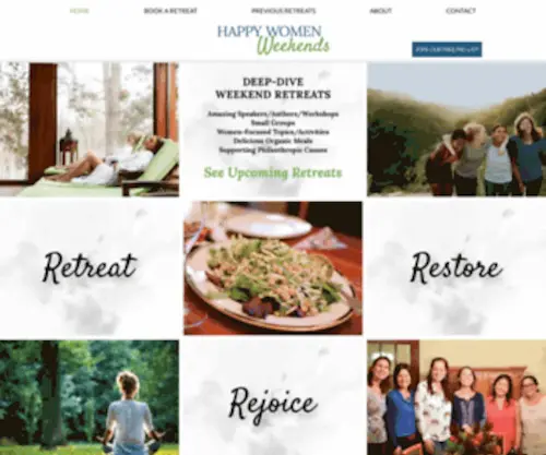 Happywomenweekends.com(Happy-women-dinners) Screenshot