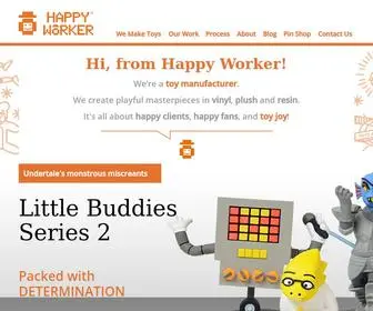 Happyworker.com(Happy Worker Toys & Collectibles) Screenshot