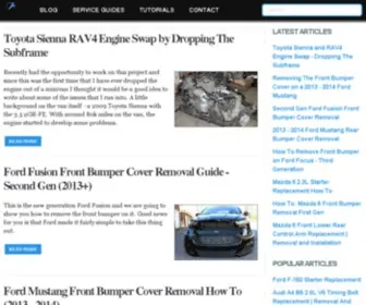 Happywrenching.com(DIY car and truck repair guides) Screenshot